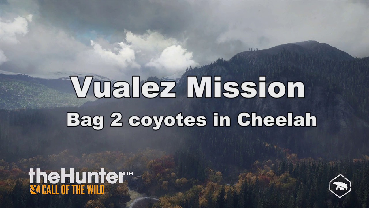 The Hunter: Call of The Wild - Harvest 2 Coyotes in Cheelah