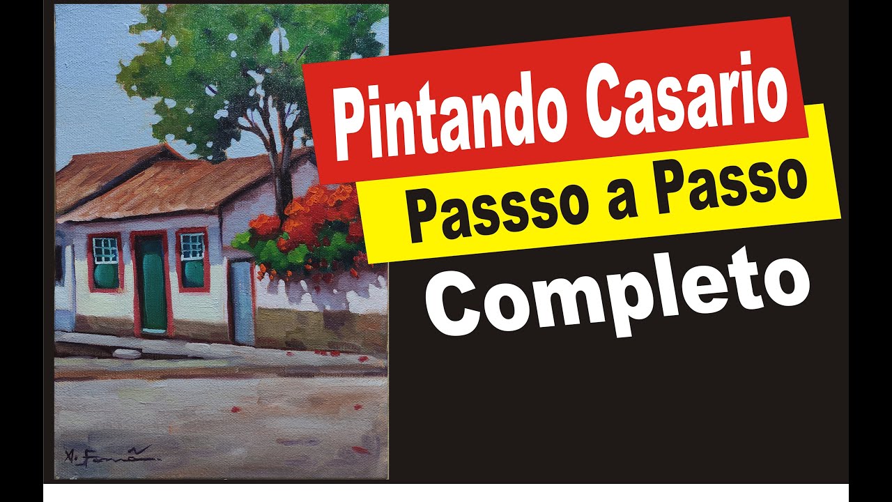 PINTANDO CASARIO / PASSO A PASSO