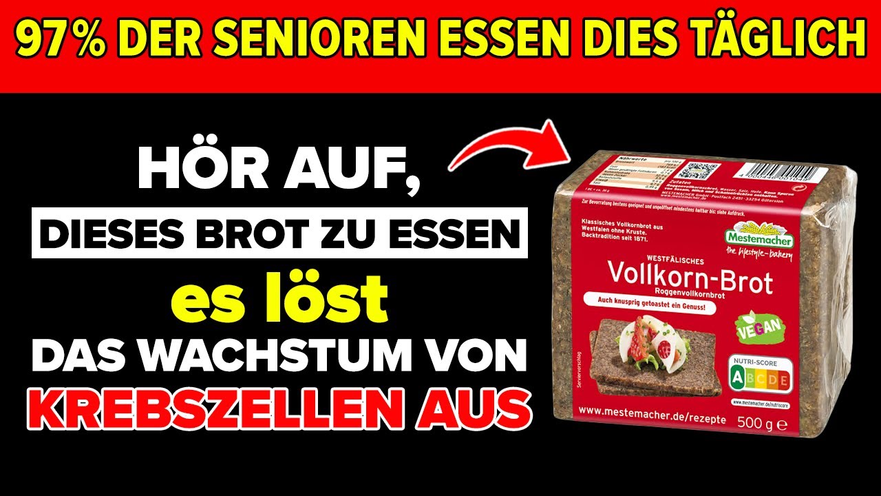 5 Brotsorten die Sie NIEMALS anrühren sollten–5 die Sie UNBEDINGT essen sollten(Sie wurden GEWARNT)