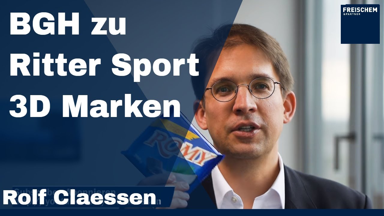 💡 BGH zu Ritter Sport – Monopol auf quadratische Tafelschokolade?? #rolfclaessen