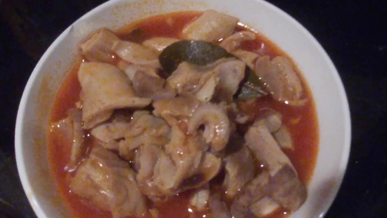 How to cook Hog Maw for Chitterlings or Souse