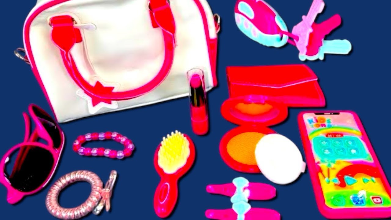 08 minutes Satisfying with Unboxing Hello Kitty Cosmetics set |USA Makeup ASMR Video