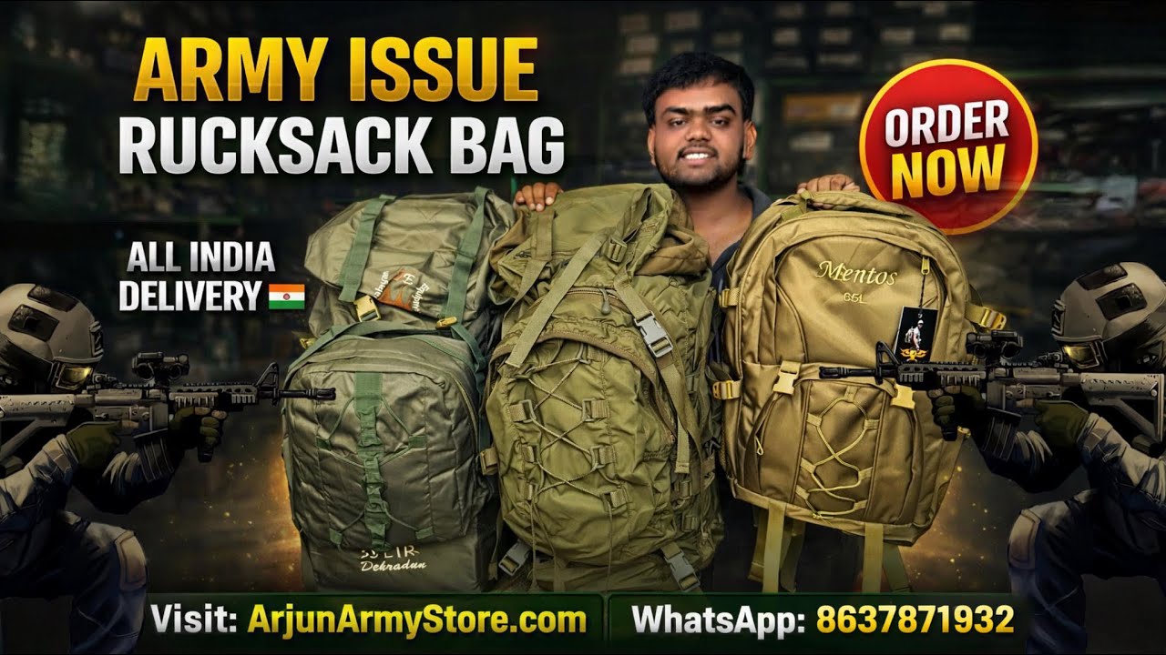 Army ISSUE 90Ltr Ruksack Bag Available Now | Limited Stock 