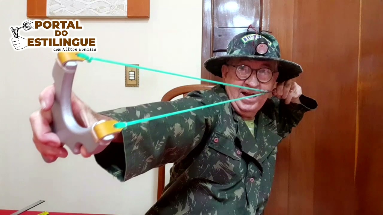 PESCA COM ESTILINGUE - Portal do Estilingue com Ailton Bonassa