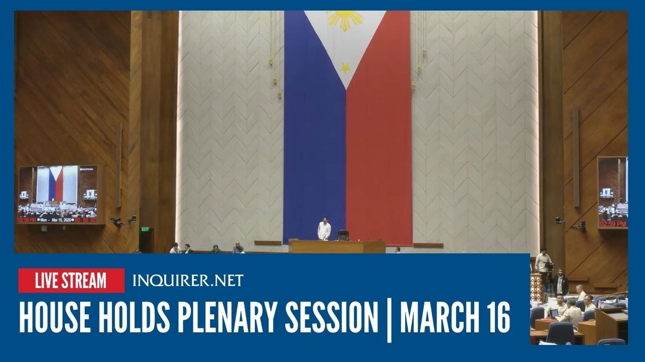 LIVE: House holds plenary session | March 16