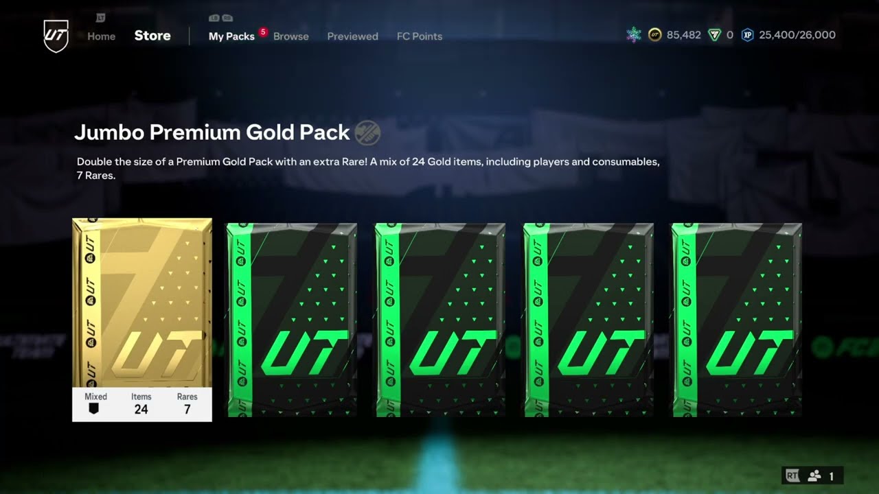 (TOTY) TEAM OF THE YEAR FROM A JUMBO PREMIUM PACK!! #fc24 #toty #teamoftheyear