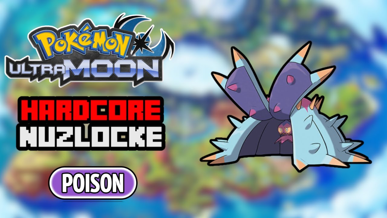 Pokemon Ultra Moon Hardcore Nuzlocke - POISON Only (NO Items, NO Overleveling)