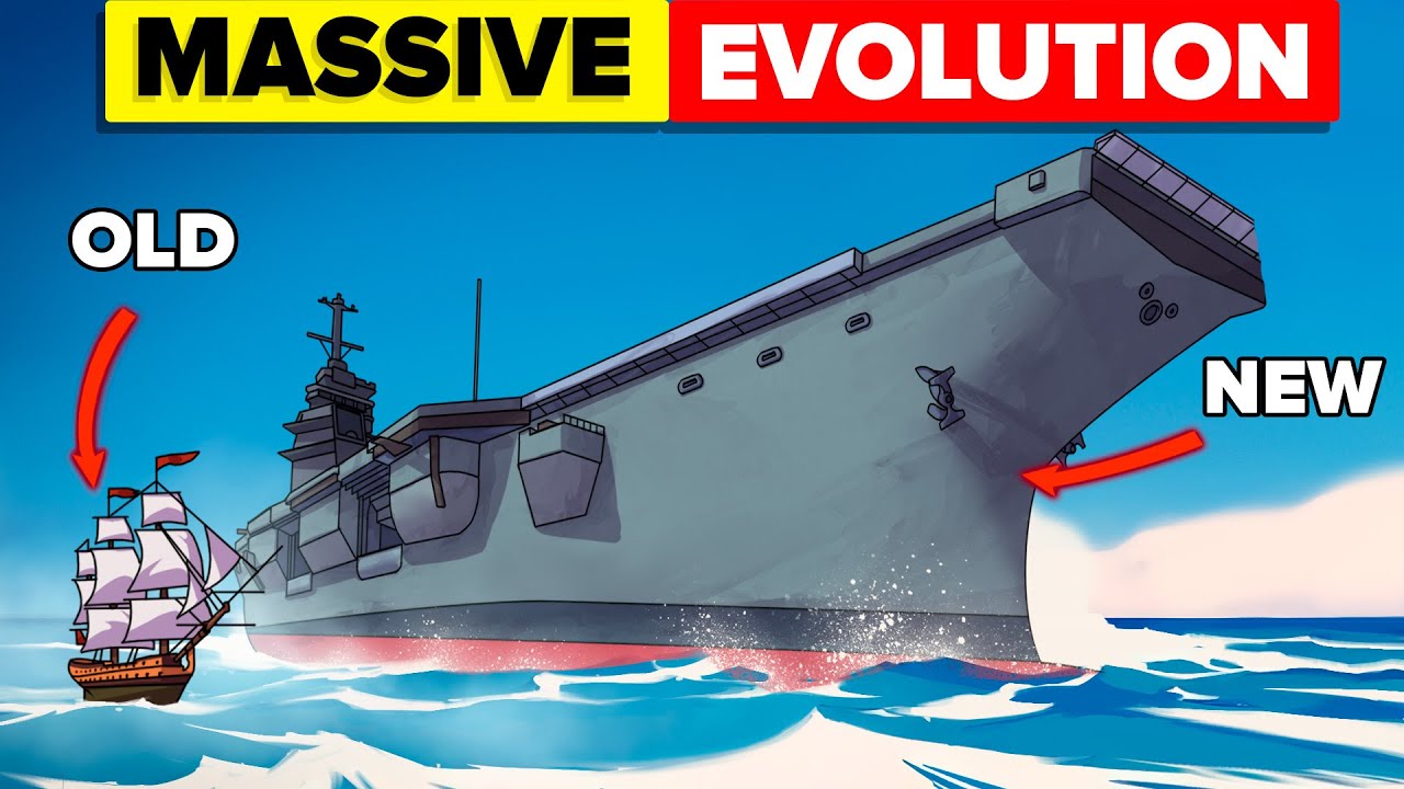 THIS is Why US Navy Went from Sail Boats to Aircraft Carriers