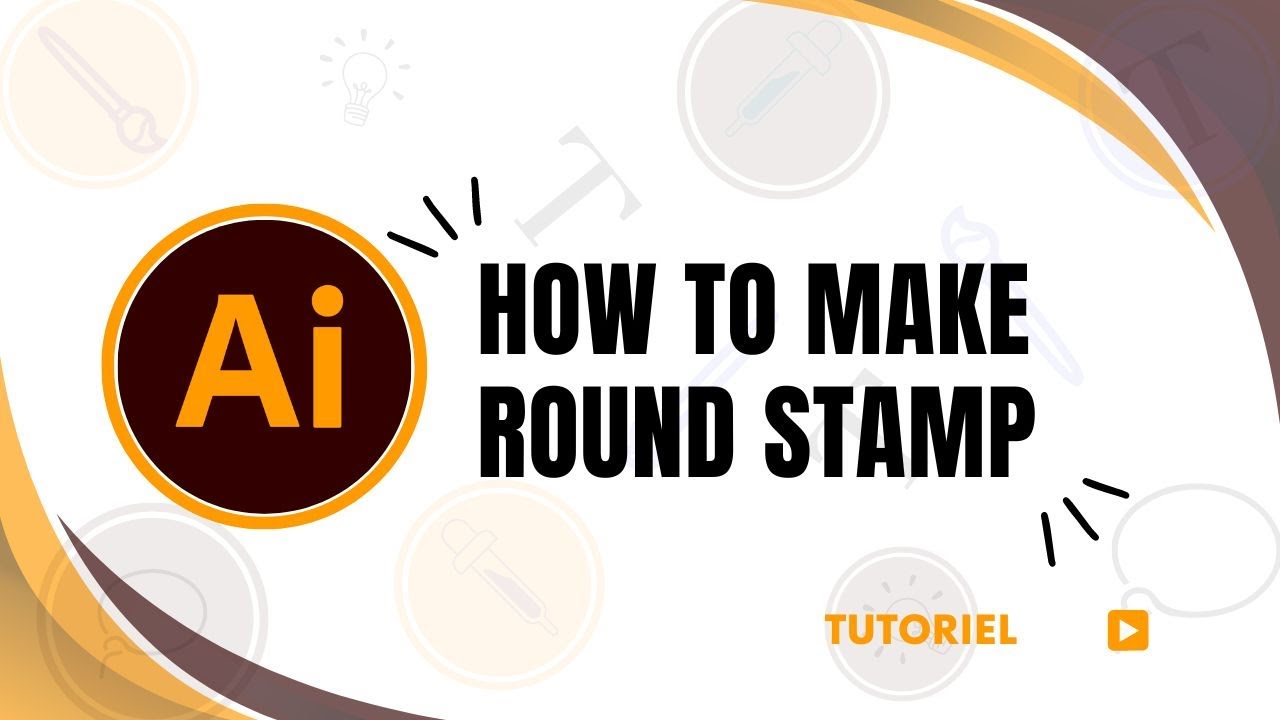 How to make stamp in Illustrator