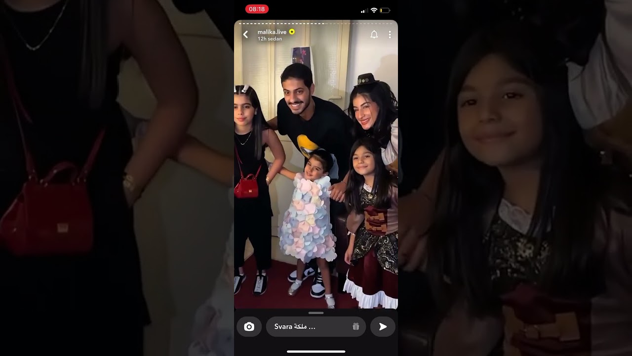 قمر بنت احمد السالم و ملكة كابلي تلتقي باختها من ابوها في الكويت