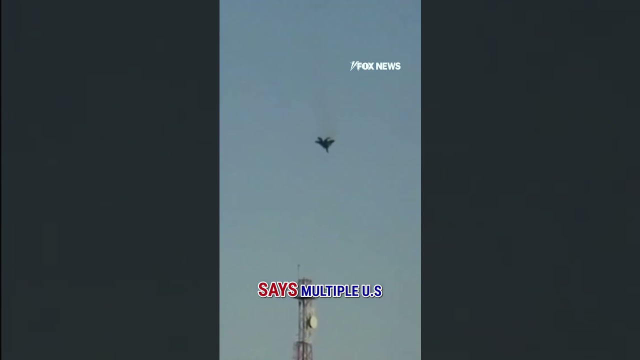 JUST IN: Video shows pilot ejecting after US jets shot down over Kuwait #shorts #foxnews #world