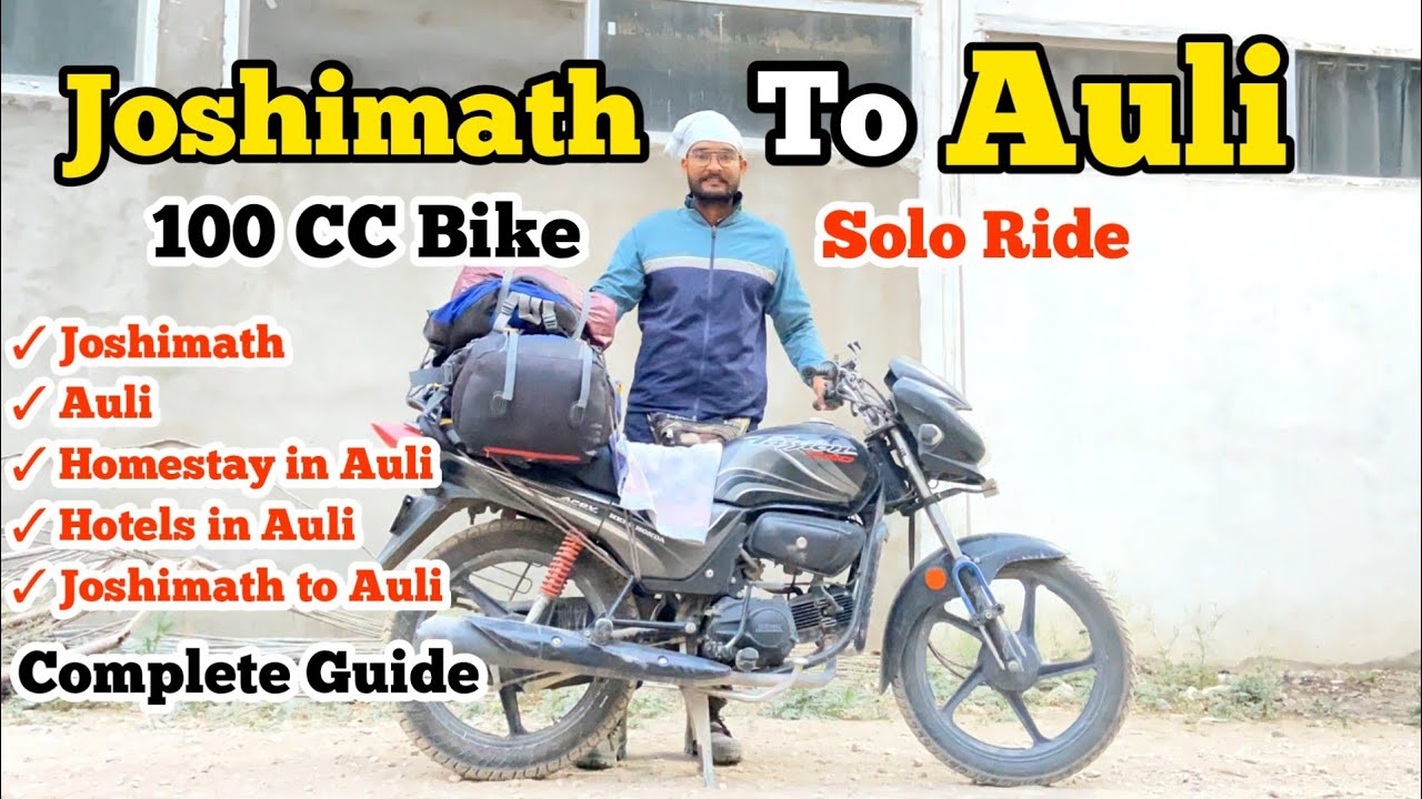 Joshimath to Auli by Bike | Hotels & Homestay in Auli | Auli Tourist Places |Rishikesh to Auli Vlog