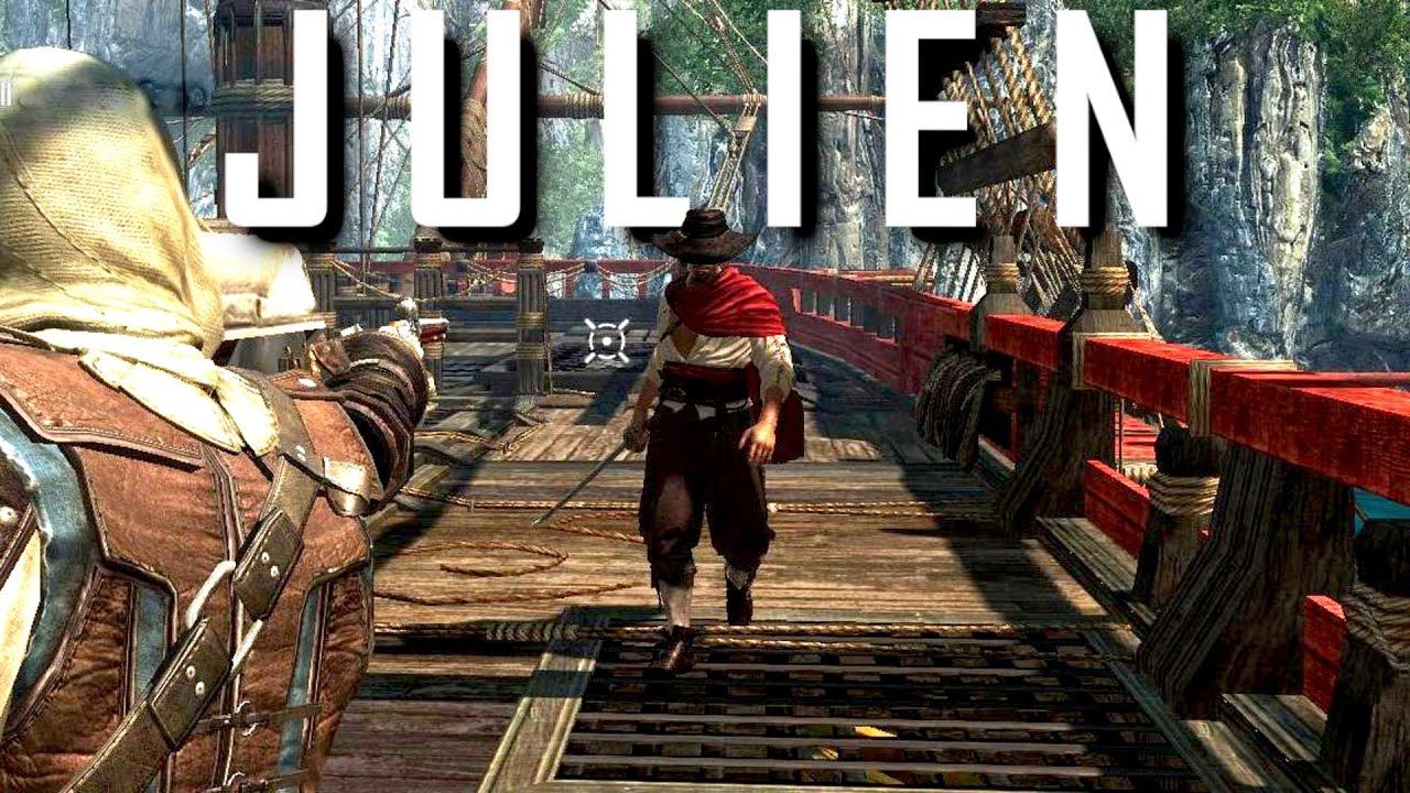 Captain Kenway Infiltrates Inagua Island and Kills Julien Du Casse | Assassins Creed 4