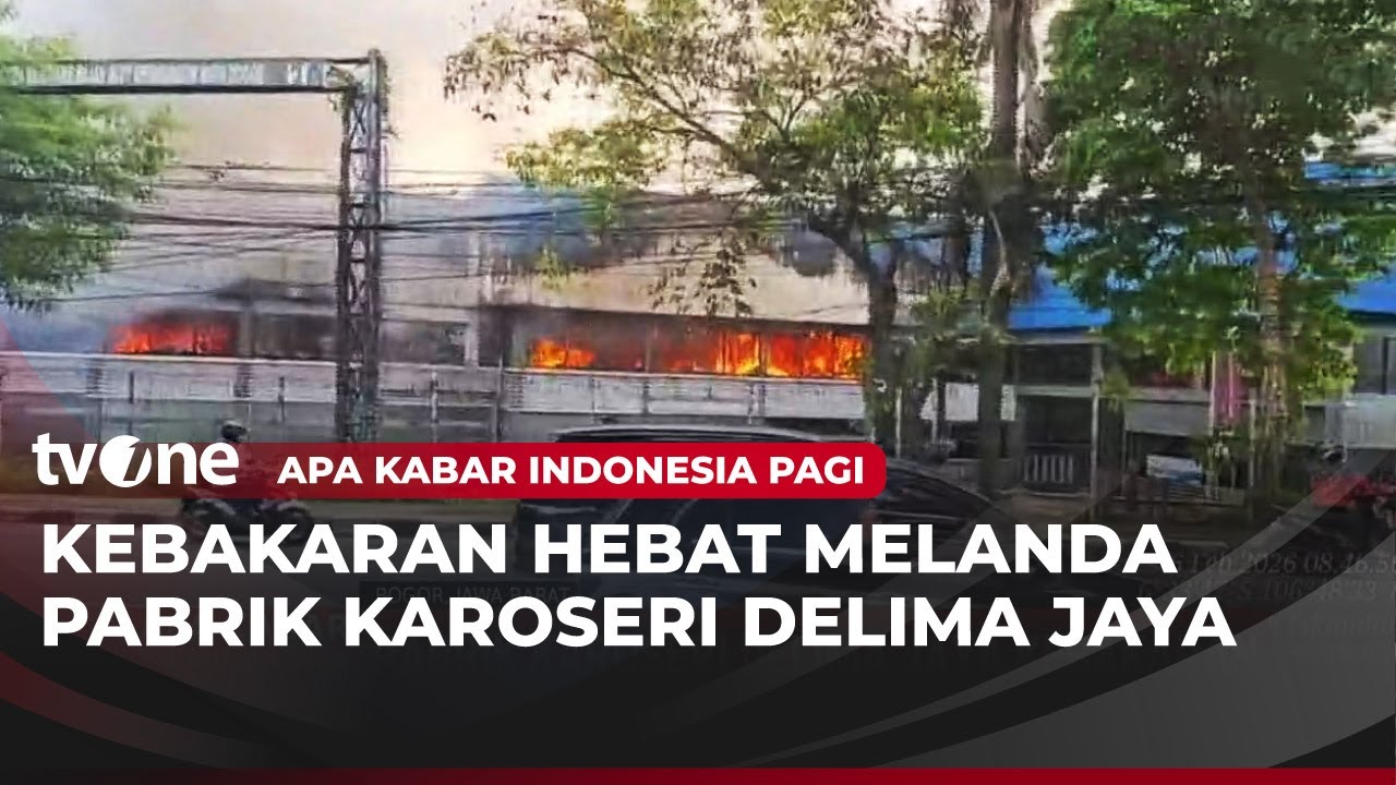 Pabrik Karoseri Delima Jaya Bogor Kebakaran, Diduga Akibat Arus Pendek Listrik | AKIP tvOne