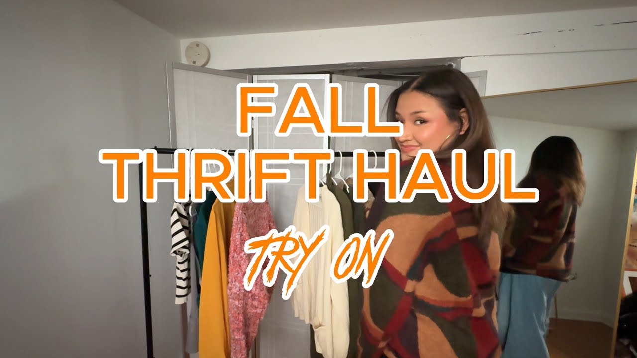 thrift haul | favorite thrifted finds | fall thrift haul