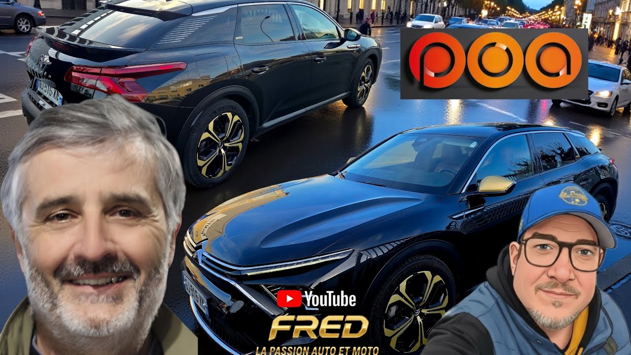 PR&Eacute;SENTATION  DE LA VOITURE DE RENAUD ROUBAUDI de POA CITRO&Euml;N  C5 X HYBRIDE RECHARGEABLE 