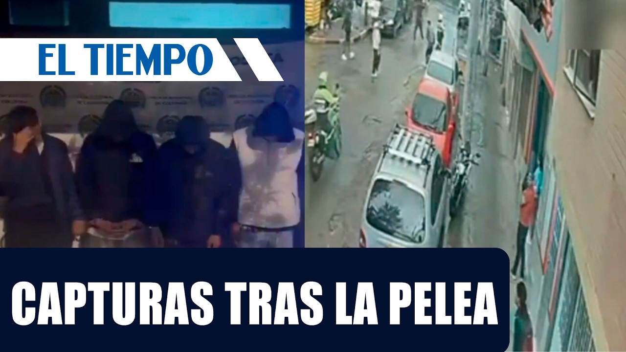 Ri&ntilde;a por una gorra en Suba termin&oacute; con capturas y arma incautada |&nbsp;EL TIEMPO