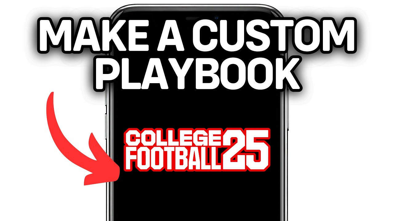 HOW TO MAKE A CUSTOM PLAYBOOK IN COLLEGE FOOTBALL 25 2025! (FULL GUIDE)