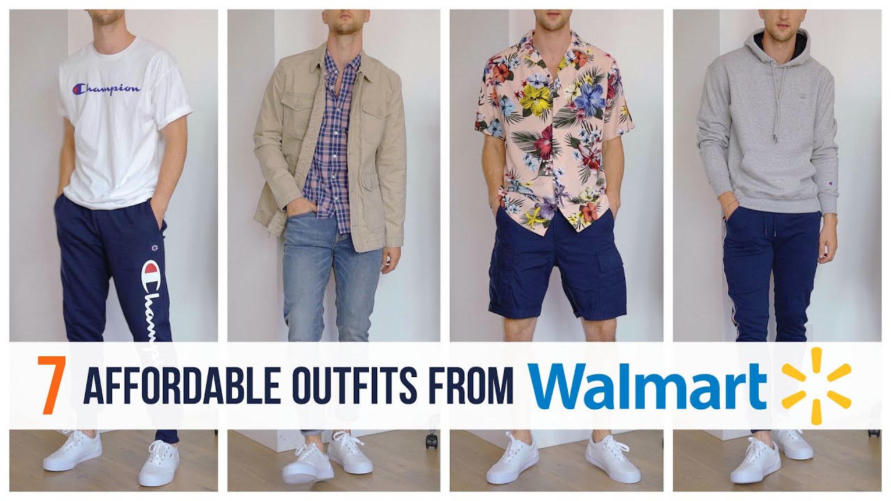 7 бюджетных образов дешевле $100 | Покупки в Walmart | Мужская мода