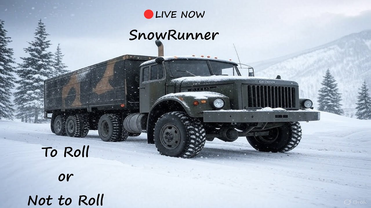 🔴LIVE NOW - Snowrunner Amur Region | !new !partner !lurk !1440