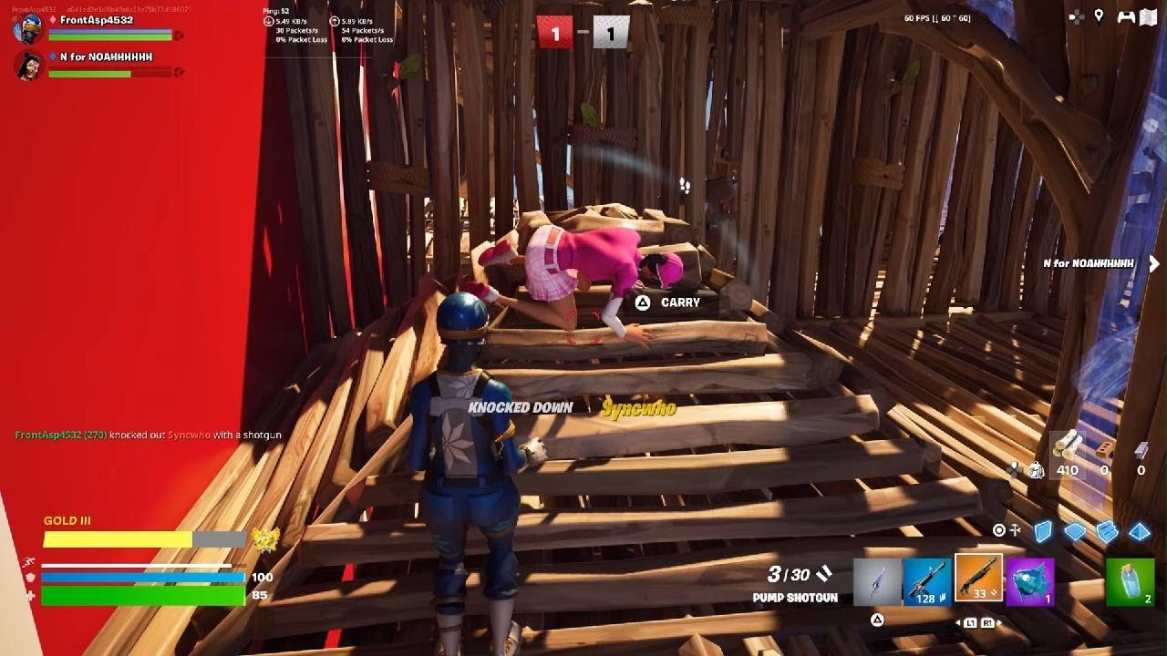 Box fight 3 in a row