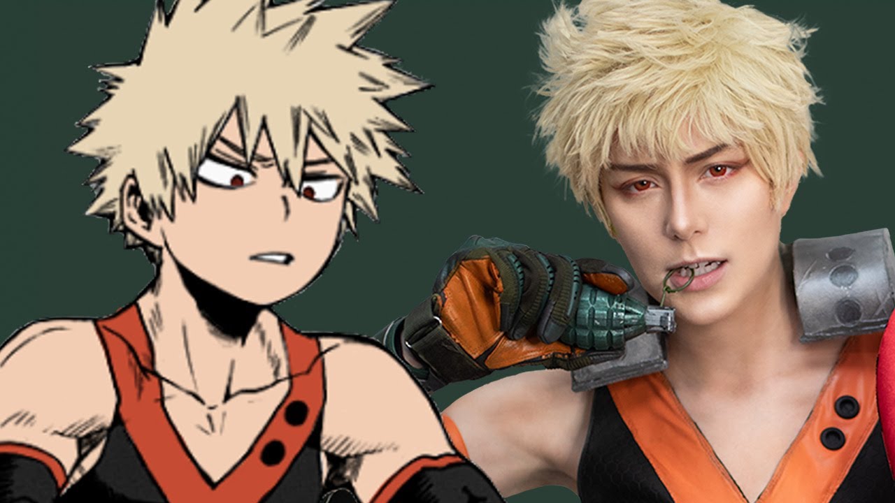 Bakugo Makeup Tutorial MHA BNHA | Svattii Cosplay