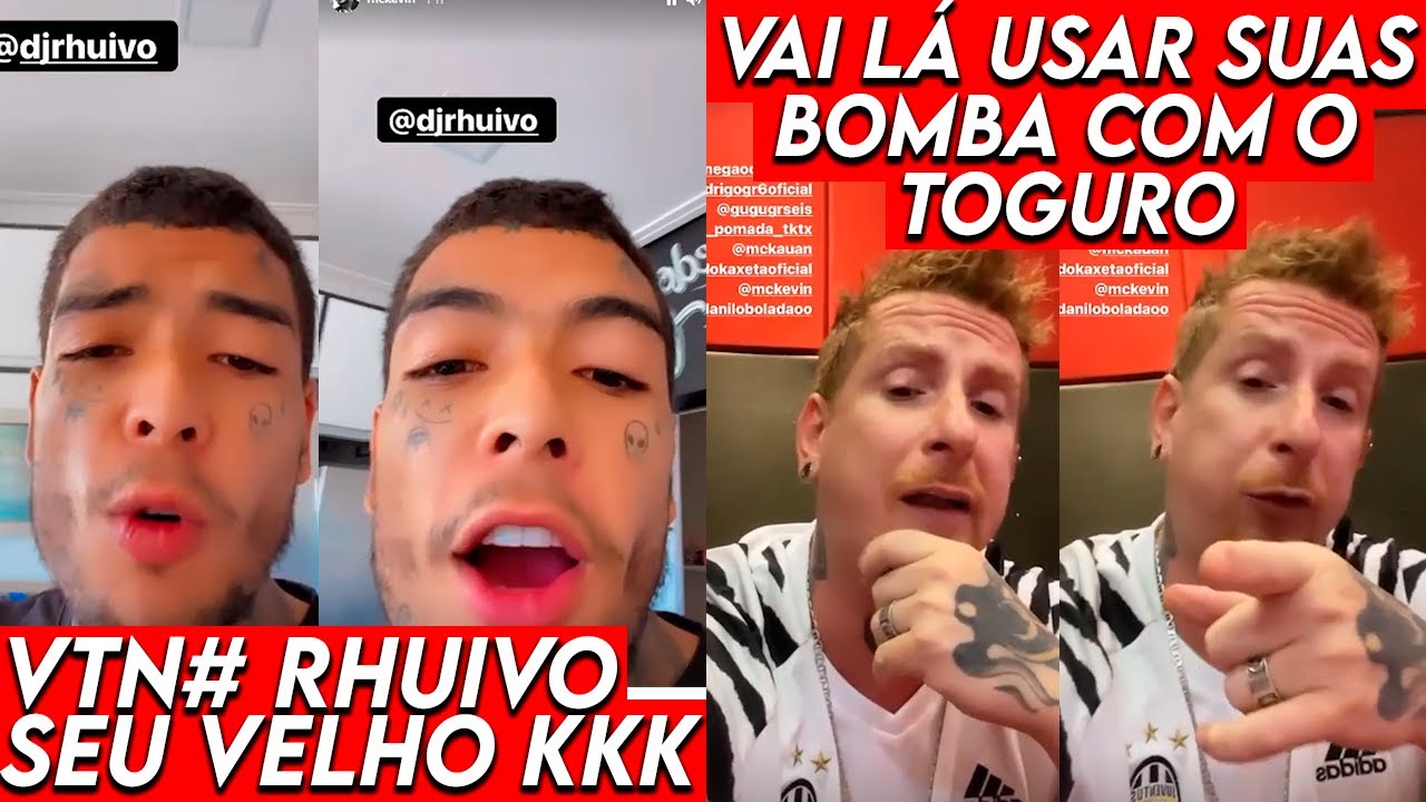 MC KEVIN MANDA RECADO PARA DJ RHUIVO SOBRE SAÍDA NA GR6