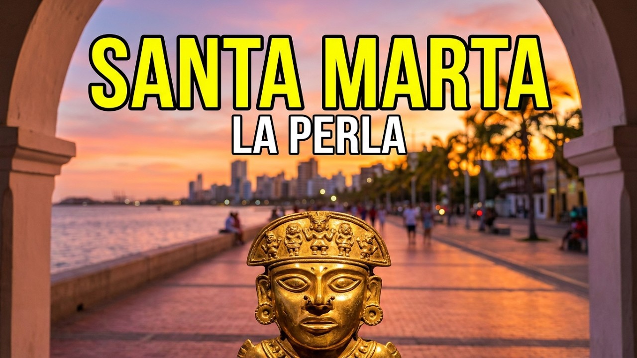 LA CIUDAD CONOCIDA COMO LA PERLA DE AMERICA - SANTA MARTA 🇨🇴 COLOMBIA 🇨🇴