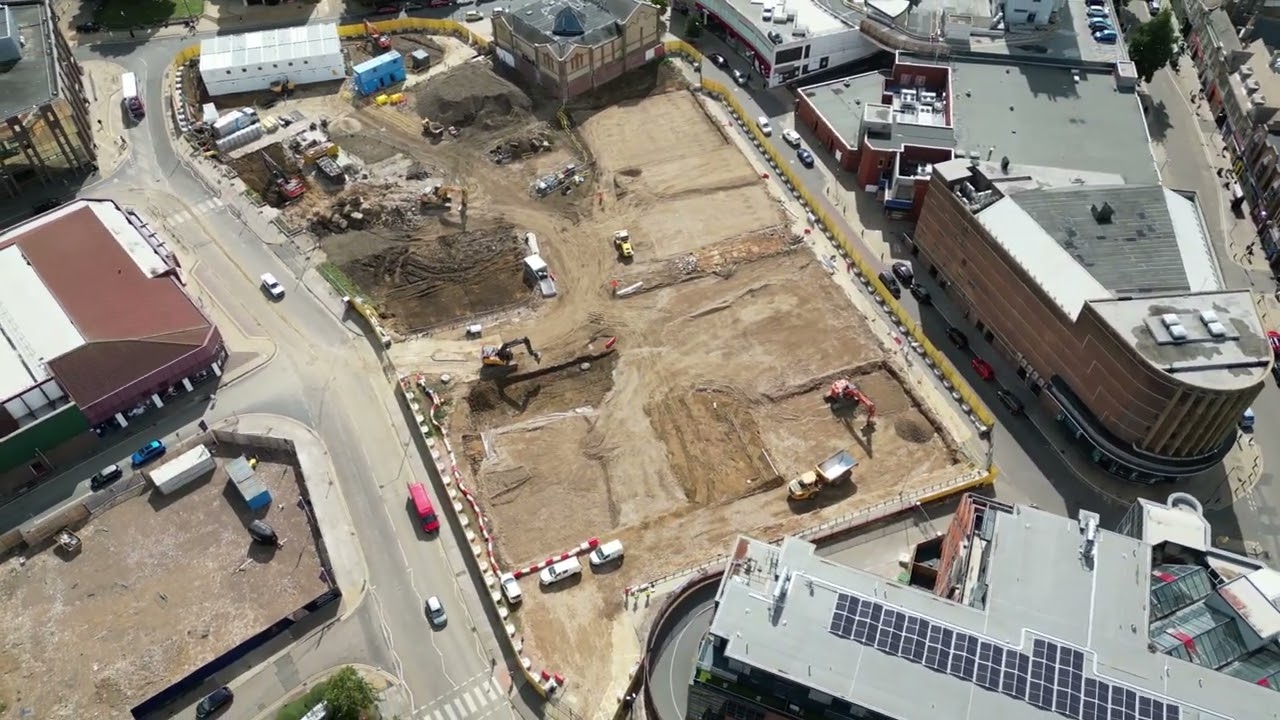 September 2022: Works beginning on site at Indigo