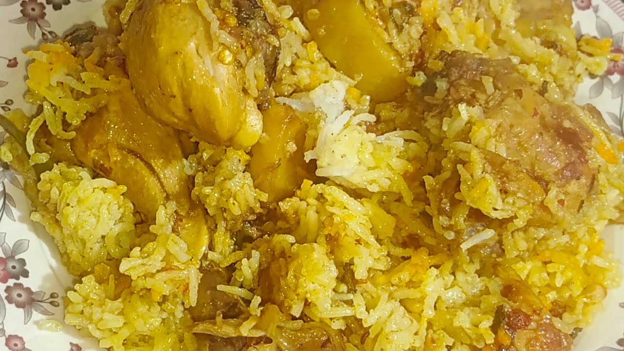 Ramzan Special chicken biryani. 