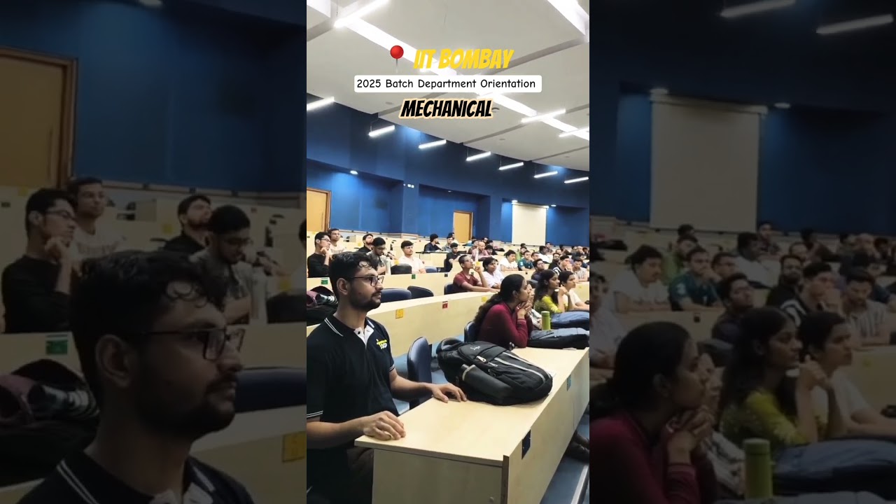 IIT Bombay 2025 Batch Mechanical #iitbombay #trending #newadmission #shorts #iitdelhi