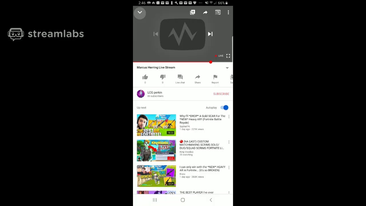 Marcus Herring Live Stream