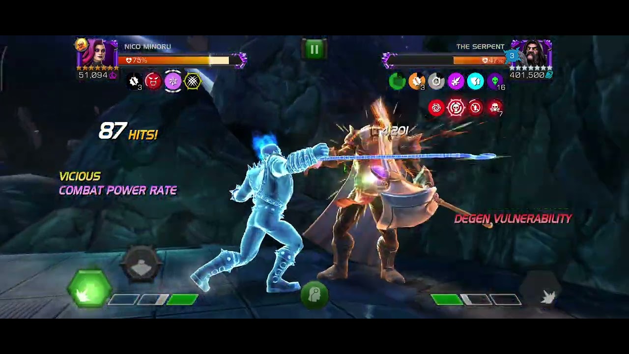 Unawakened rank 4 Nico Minoru vs Wheel of Fate Serpent solo
