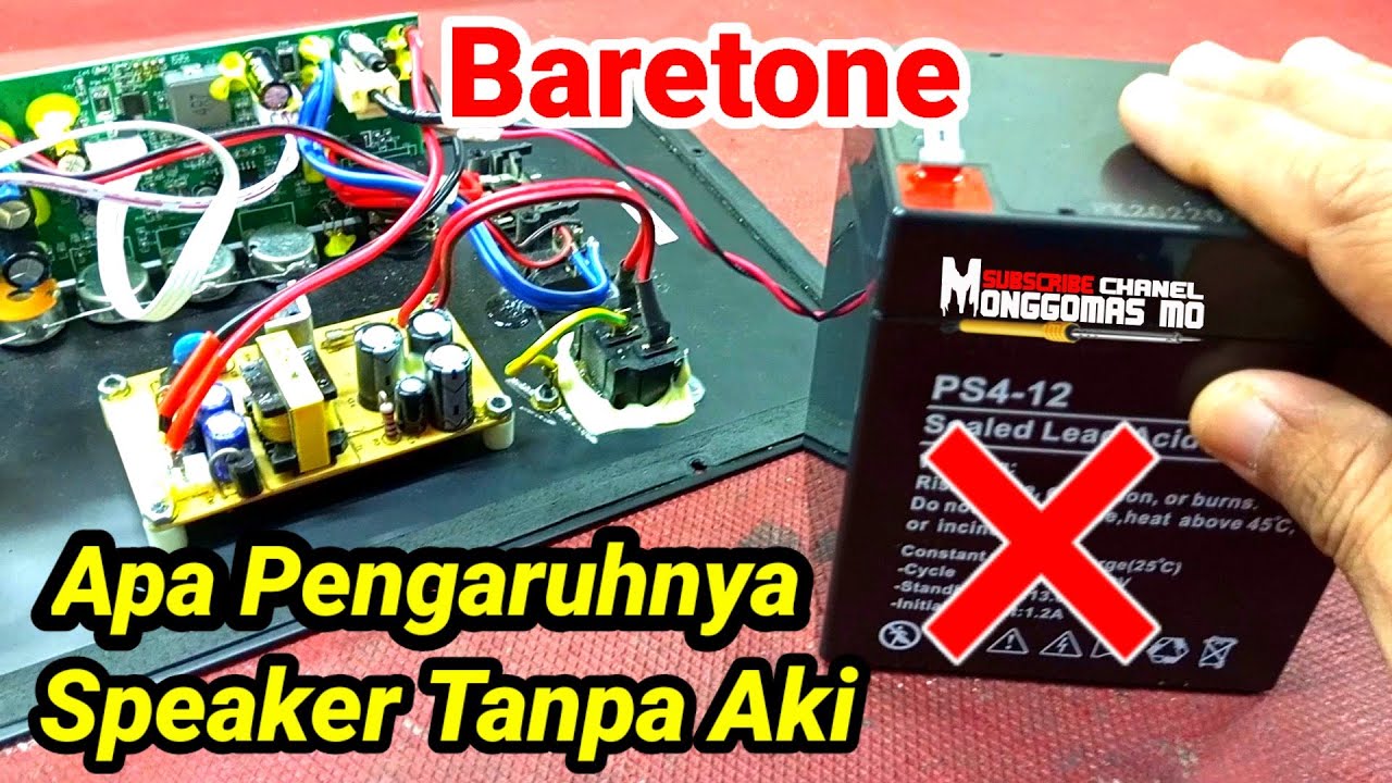 Bisa Maksimalkah Speaker Portabel tanpa Aki
