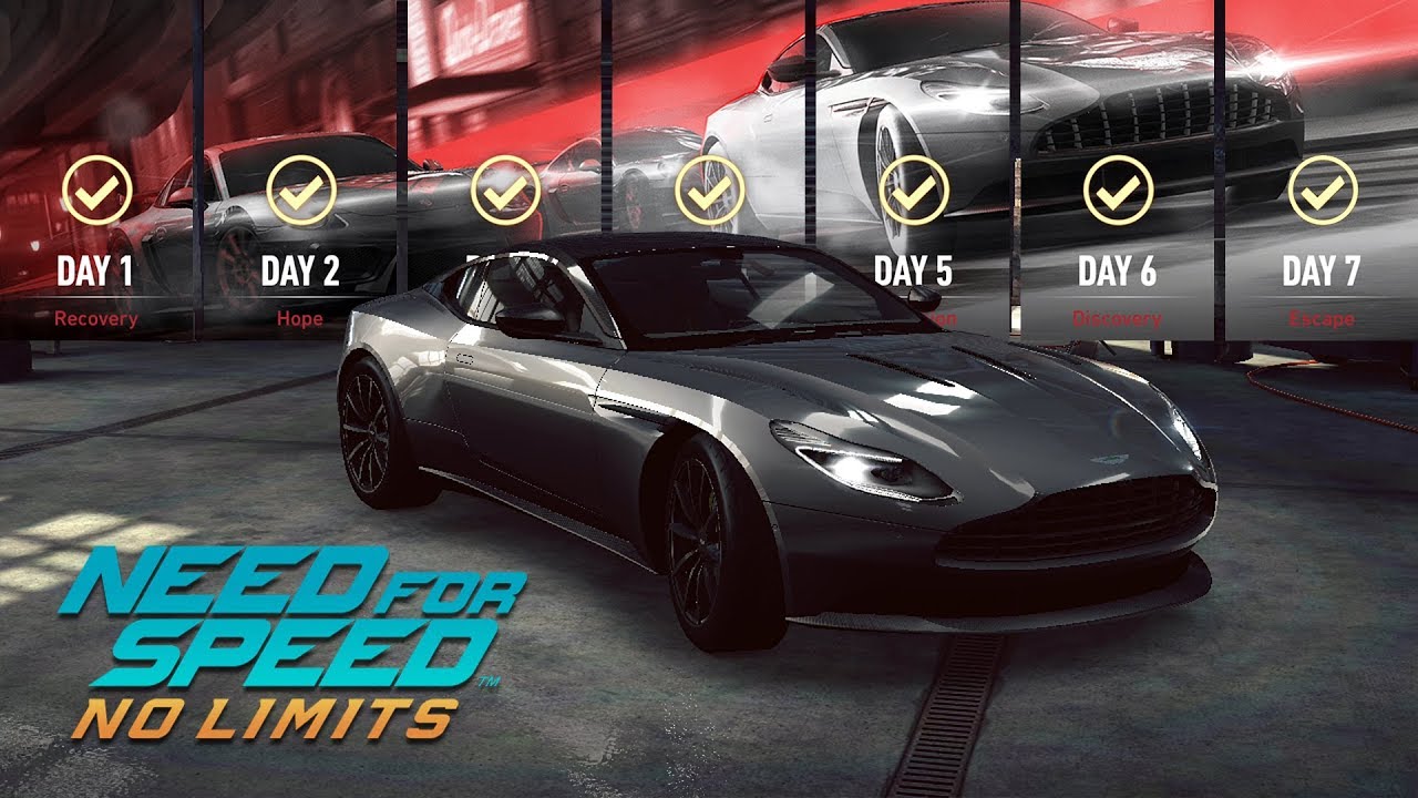 Aston Martin DB11 AMR Day 7 NFS No Limits Android IOS Gameplay Walkthrough