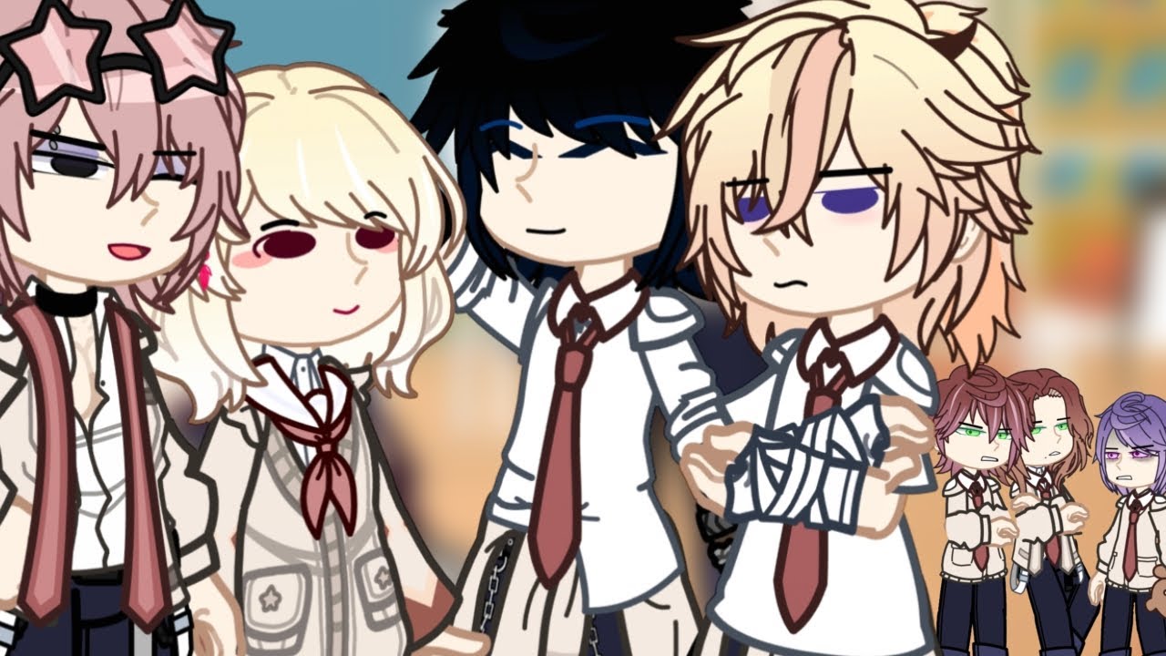 The Sakamaki brothers + F!Y/N go to the school where Yui and M!Y/N studied(My Au!!!!)2/??