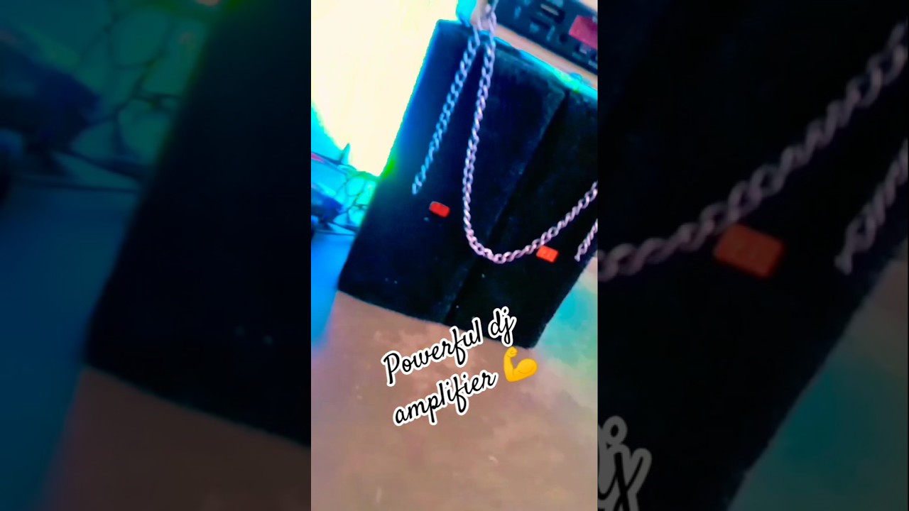 Powerful dj amplifier 💪