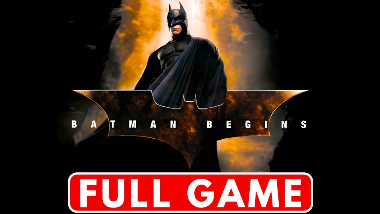Batman: Begins - Gameplay Walkthrough - FULL GAME - (No Commentary)