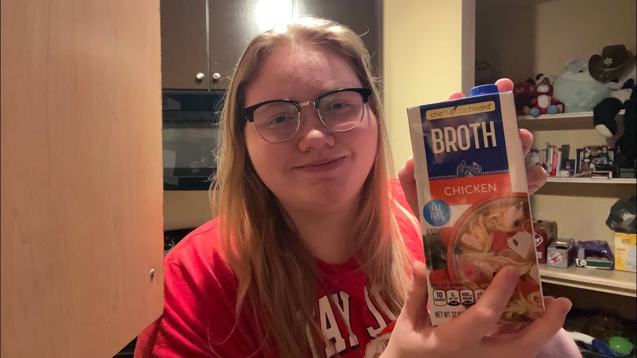 ASMR Cook Dinner With Me (chicken soup)
