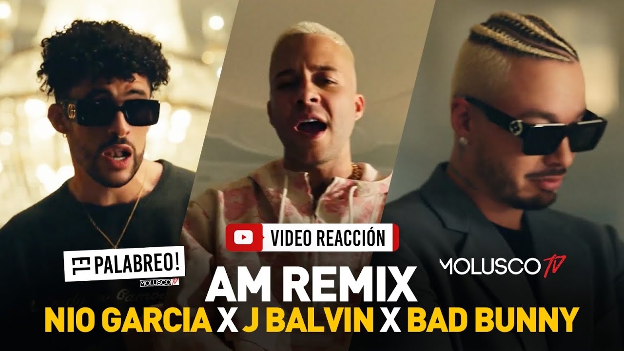 AM REMIX Nio Garcia + J Balvin y Bad Bunny #ElPalabreo #VideoReaccion + El porque Benito se mont&oacute; 🎧