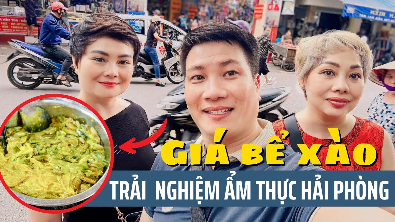 (Nh&agrave; ch&aacute;u trải nghiệm) M&oacute;n Gi&aacute; bể x&agrave;o Hải Ph&ograve;ng  | C&ugrave;ng Ch&aacute;u V&agrave;o Bếp