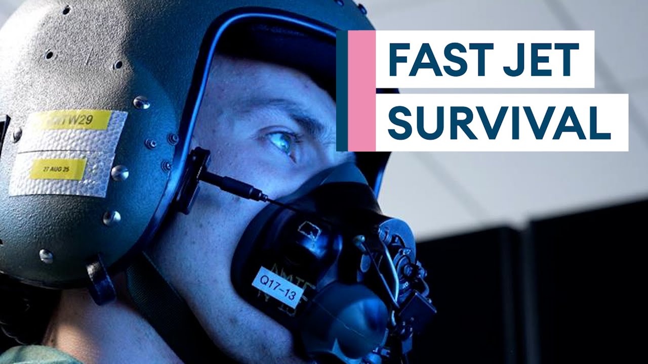 New fast jet pilots push their bodies to the limit