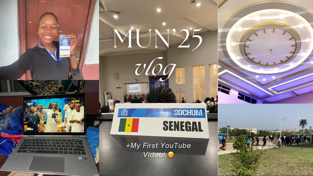 POV: Life as an MUN Delegate 🇸🇳|| + my first youtube video! 🤭