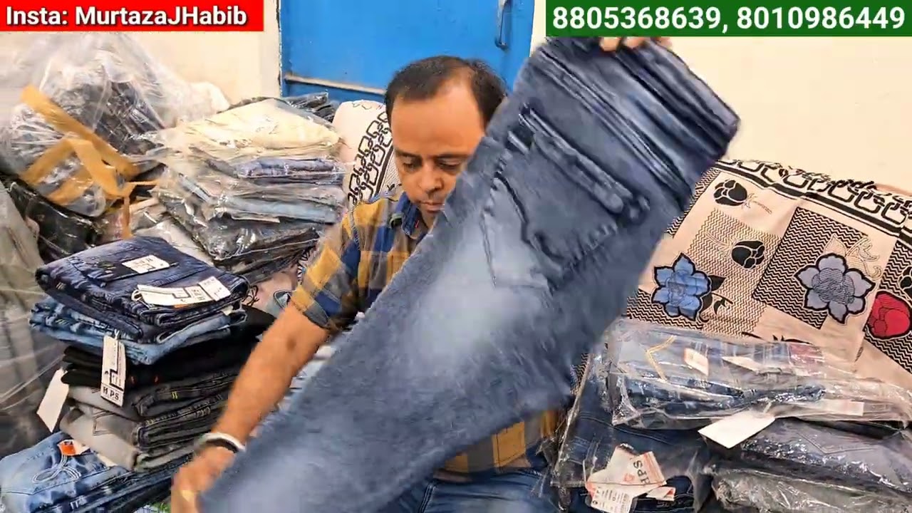 Jeans Manfacturing Factory in Mumbai Wholesale Market Ulhasnagar