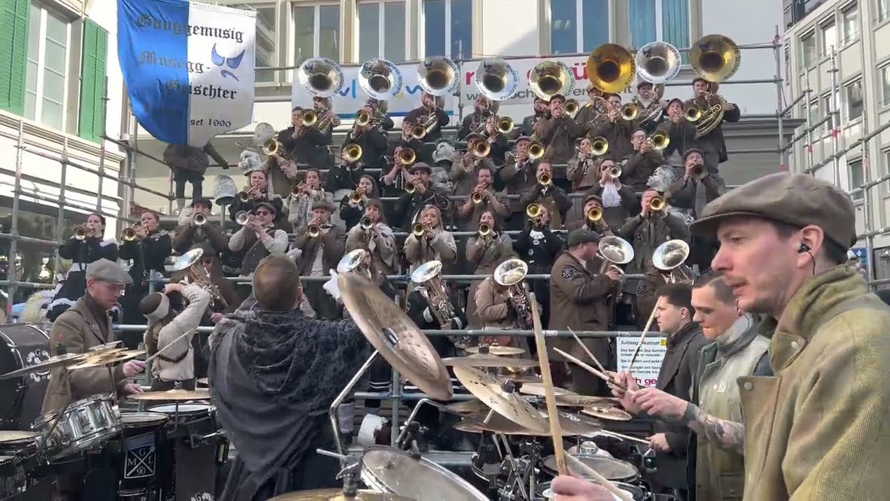Musegg-Geischter Lozärn - Fasnacht Luzern 2023 - Eminem Medley