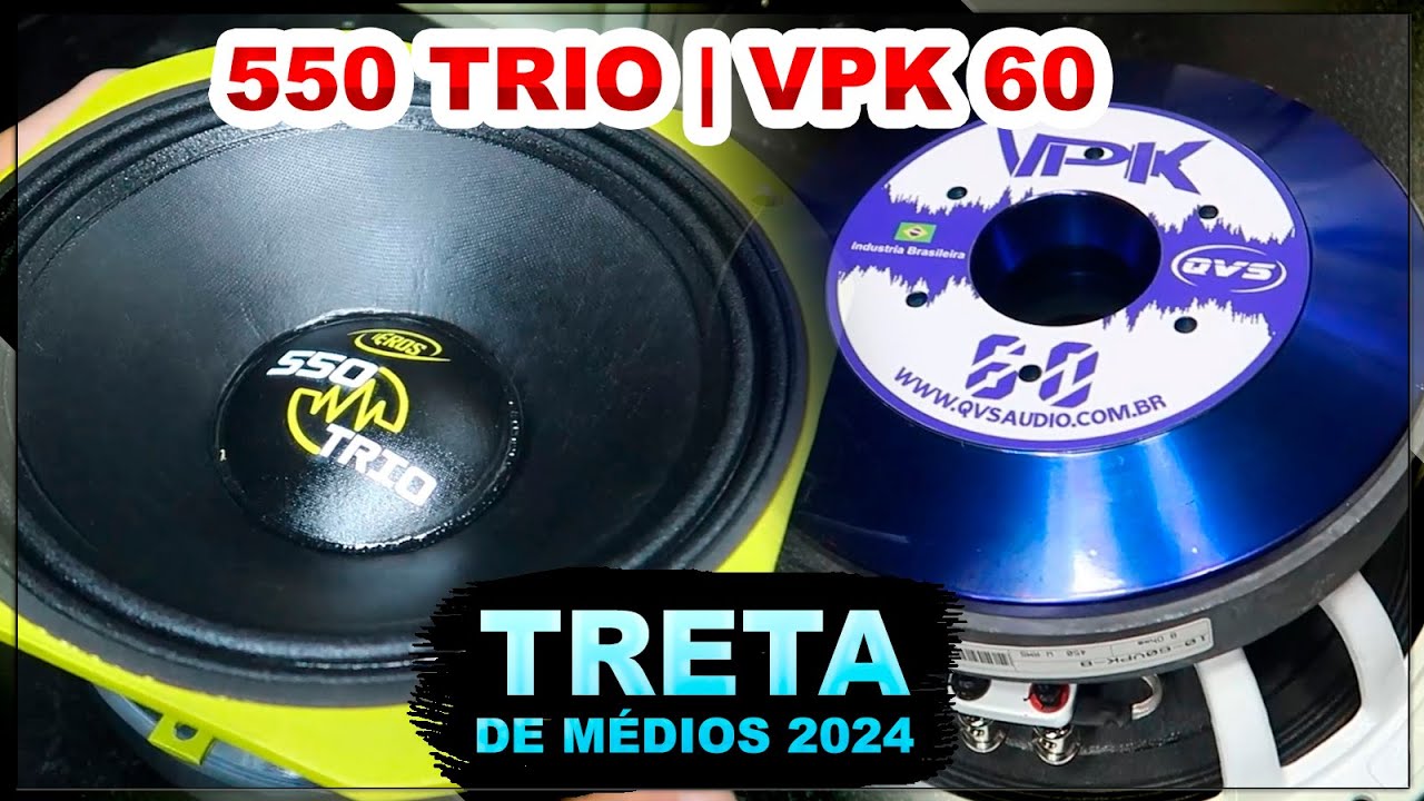 MÉDIO EROS 550 TRIO  vs QVS VPK 60 10