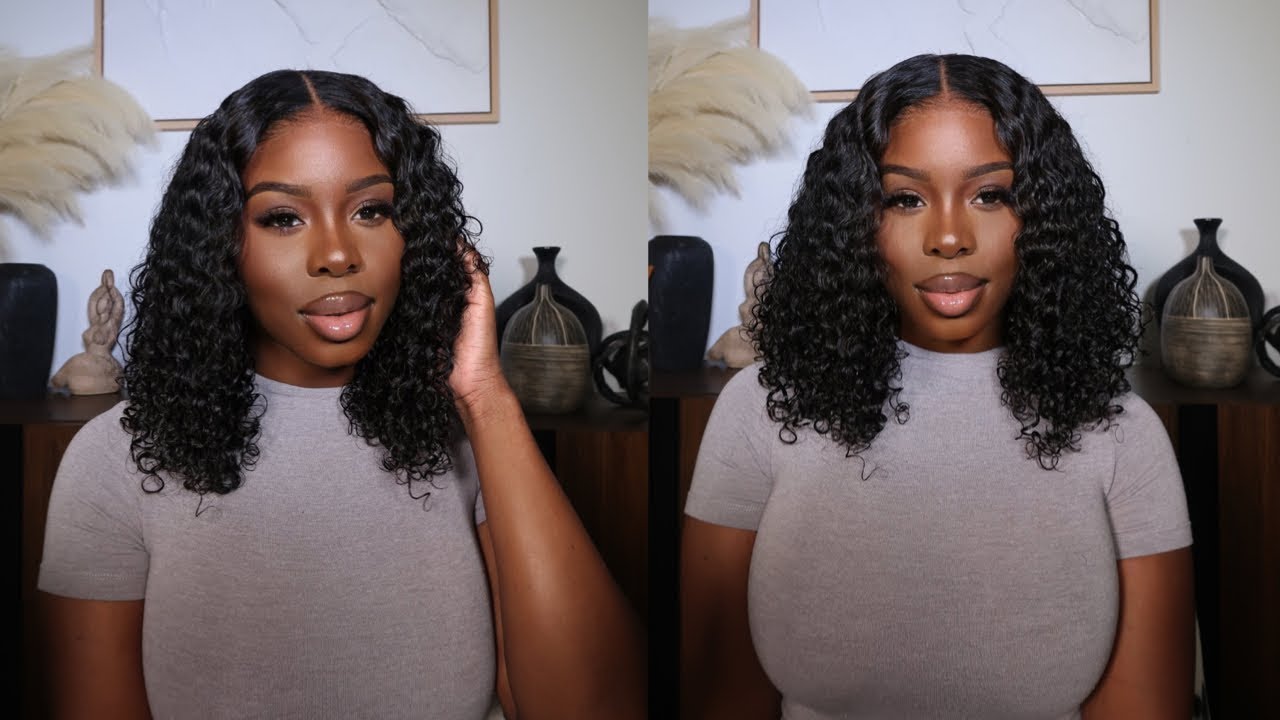 Beginners Friendly Curly Bob Glueless Wig💯 Everything Comes Pre-Made!! OQ HAIR X Shesyourfave