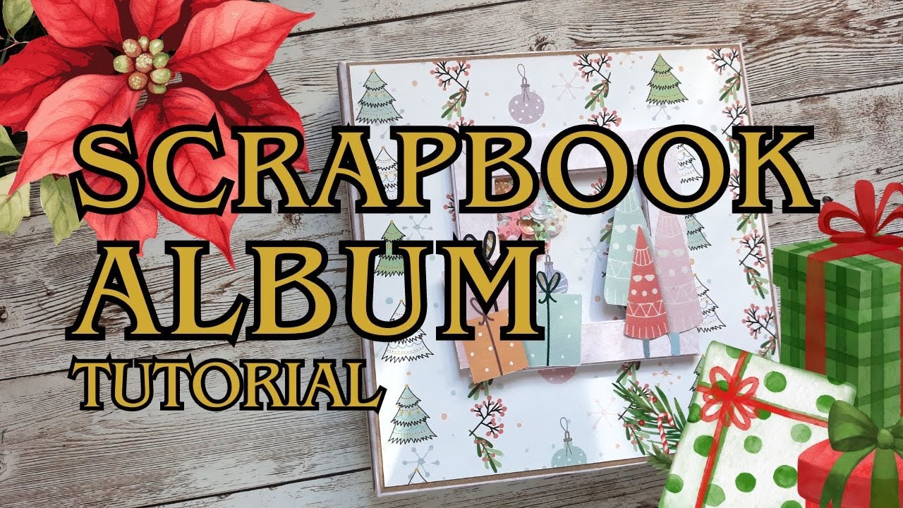 Mini Álbum Scrapbook Cuqui Christmas | Paper Arts