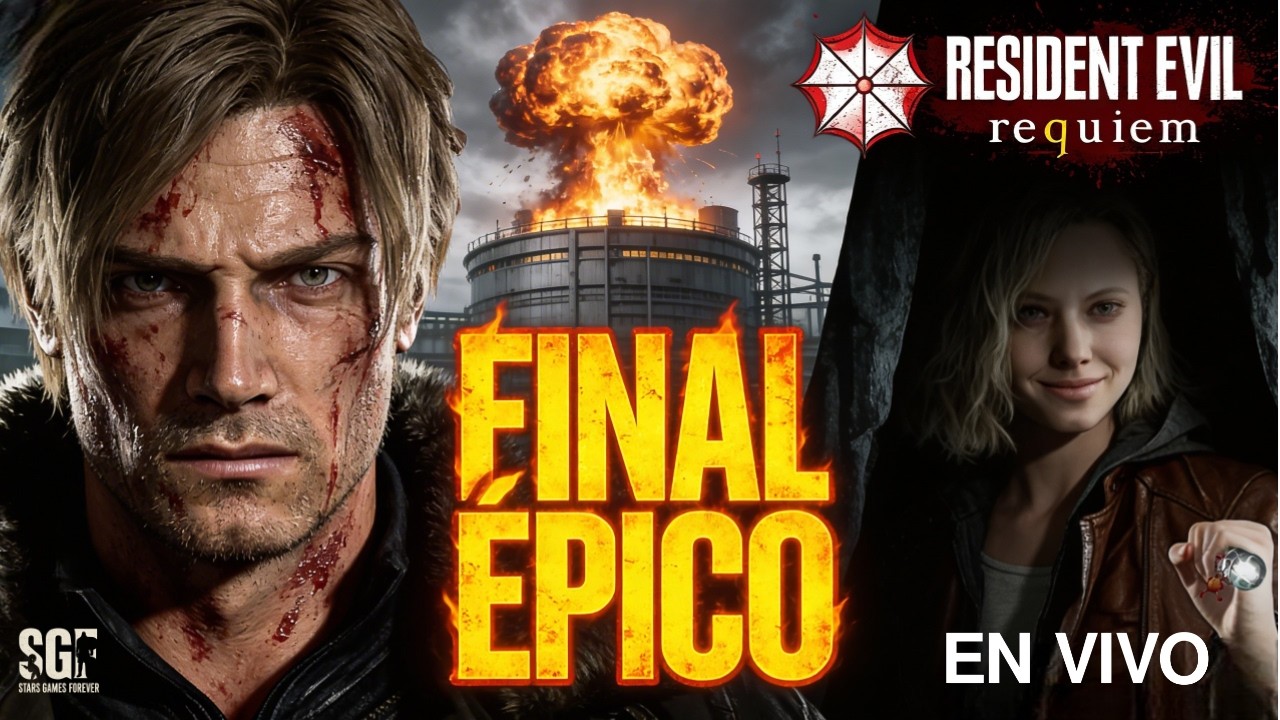 🚨 &iexcl;FINAL &Eacute;PICO! RE REQUIEM: EL SACRIFICIO DE LEON Y LA VERDAD DE GRACE 😱 EN VIVO FULL HD 60FPS