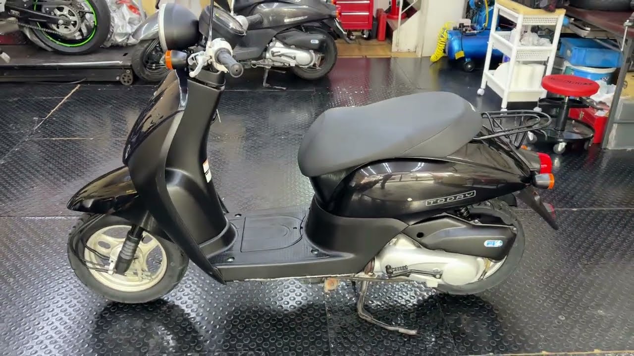 トゥデイ ホンダ 2012年 中古車点検整備済み!前後タイヤ新品バイクショップ名：Ban garage